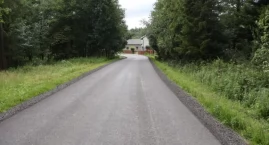 Zakończono remont drogi powiatowej Stryszawa Roztoki Polanki z nową nawierzchnią