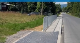 Nowy chodnik na ul Lipowskiej poprawia bezpieczeństw&hellip;