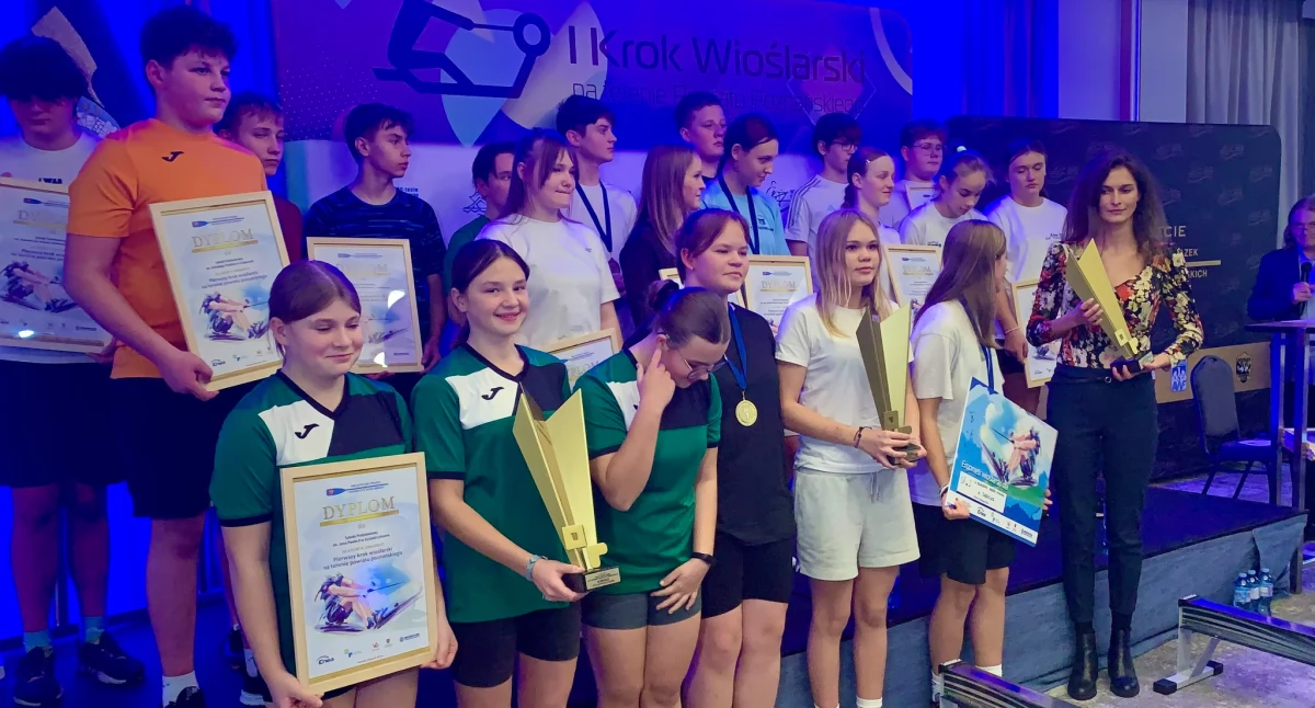 Pierwszy Krok Wioślarski 2024. Znamy laureatów, najlepsza SP z Dąbrówki
