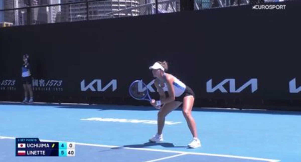 Długi mecz i szybkie pożegnanie Magdy Linette z singlowym Australian Open