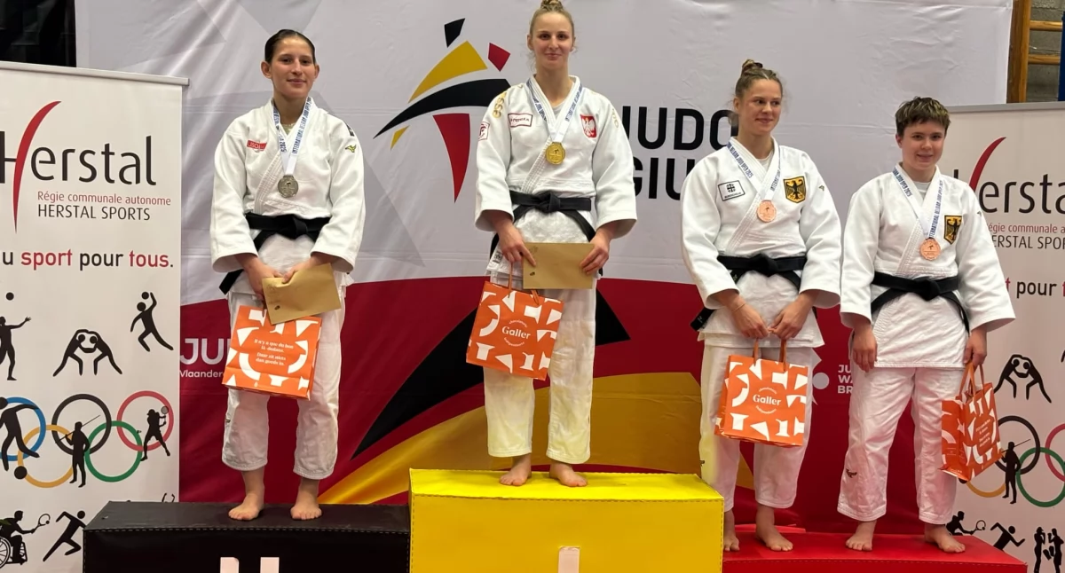 Bardzo udany debiut Angeliki Szymańskiej w barwach Akademii Judo. Pierwszy start od igrzysk