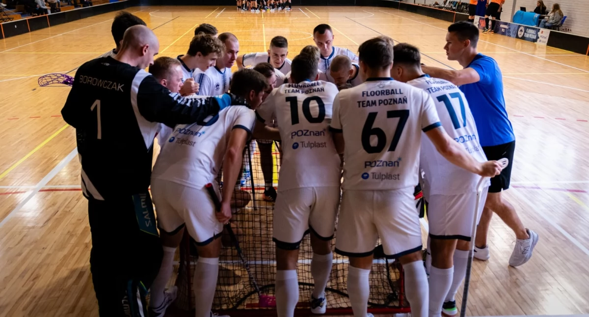 Mecz wykluczeń ze szczęśliwym zakończeniem. Kolejna wygrana Floorball Team Poznań 