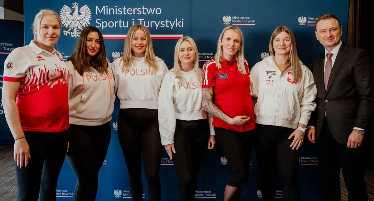 Ciężarne sportsmenki u ministra. Małgorzata Król: Chcę wrócić do sportu jeszcze w tym roku