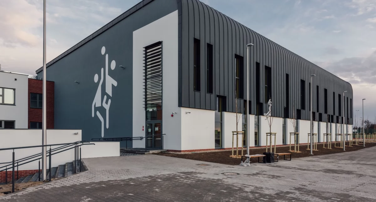Nowa hala sportowa. W liczącym cztery tysięcy mieszkańców podpoznańskim Lusówku 