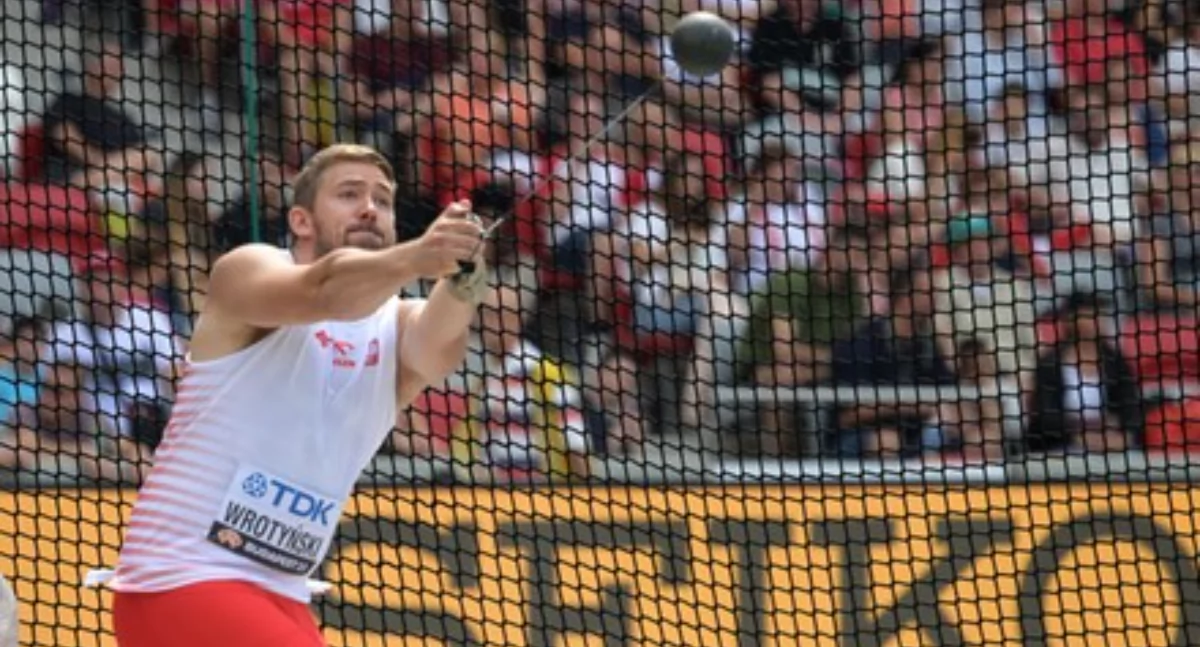 Marcin Wrotyński w reprezentacji Polski na Puchar Europy w Rzutach