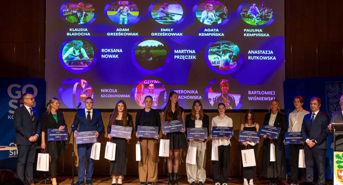 Gala Sportu w Komornikach. Stypendia dla sportowców, nagrody dla trenerów GALERIA