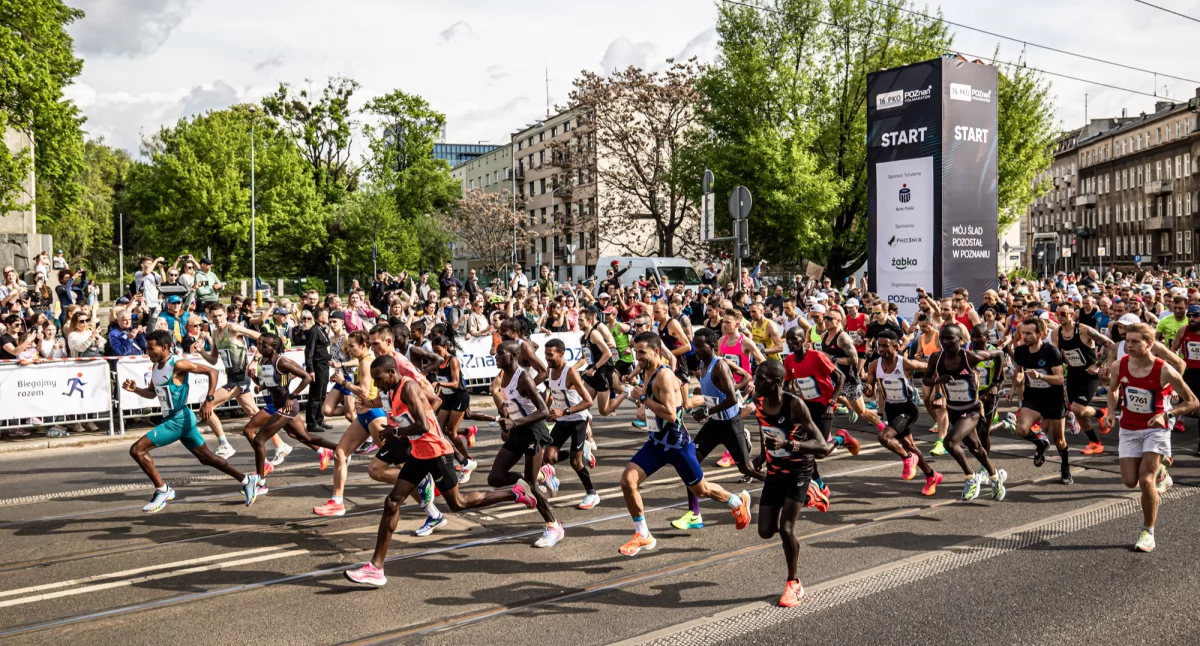 Zaczęło się od 1060 biegaczy. W tym roku w PKO Poznań Półmaratonie może paść rekord