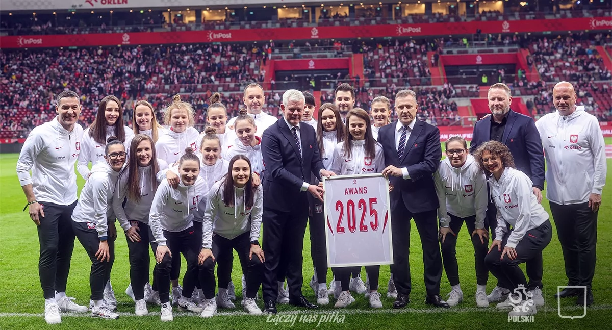 Paula Fronczak i Wojciech Weiss na Narodowym. Docenieni za awans na mistrzostwa świata
