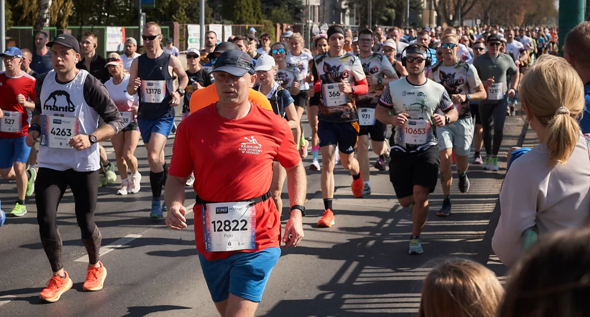 Rekord frekwencji, ale bez rekordu trasy. 17. PKO Poznań Półmaraton. GALERIA ZDJĘĆ