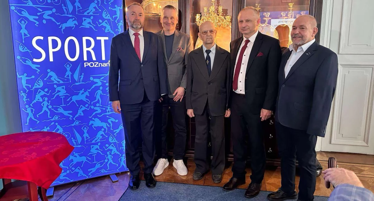 Jerzy Szmyt i Adam Lejwoda Superseniorami Poznańskiego Sportu