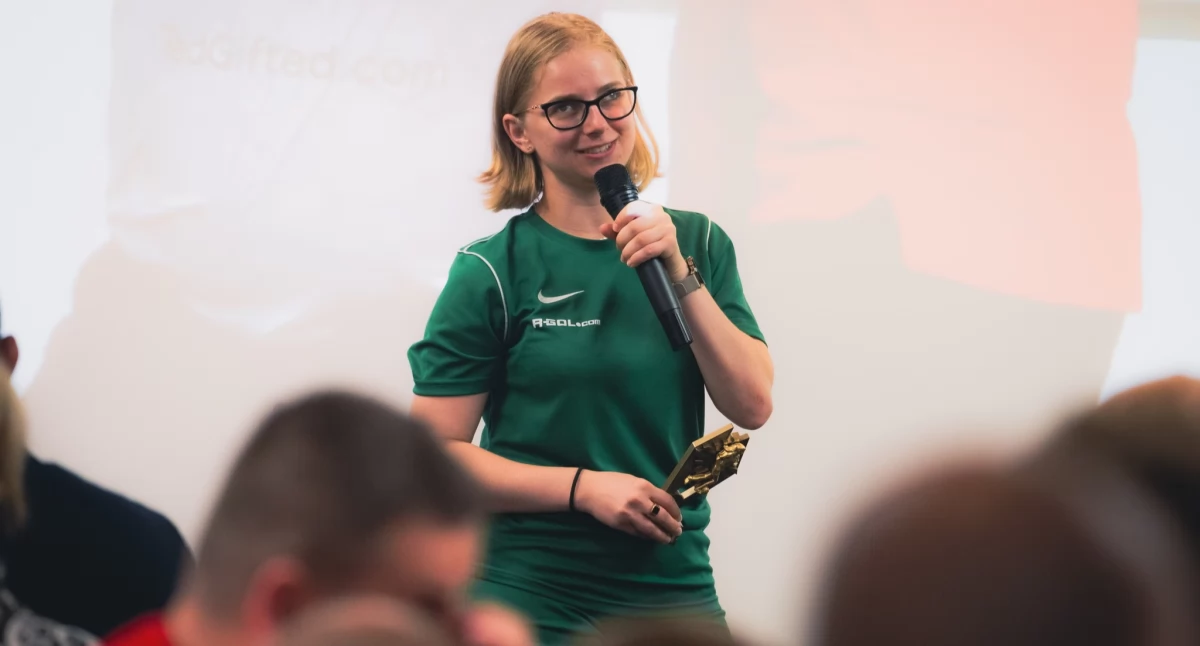 Kinga Przewoźna z Warty Blind Football: Lubię myśleć o sobie, jak o sportowcu