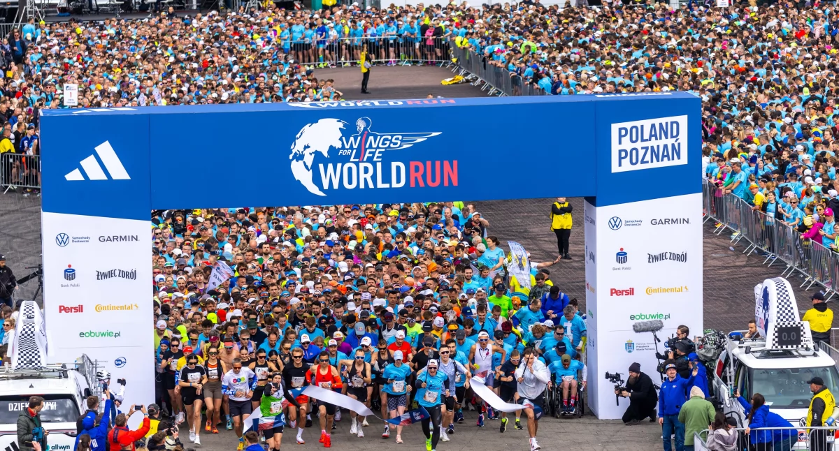 Wings for Life World Run. Zwycięzcy z Poznania w światowej czołówce, na starcie wiele gwiazd