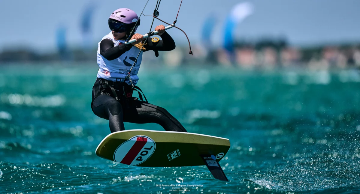 Mistrzostwa Europy. Do klasy 470 dołączyła Formula Kite. Z mniejszymi latawcami
