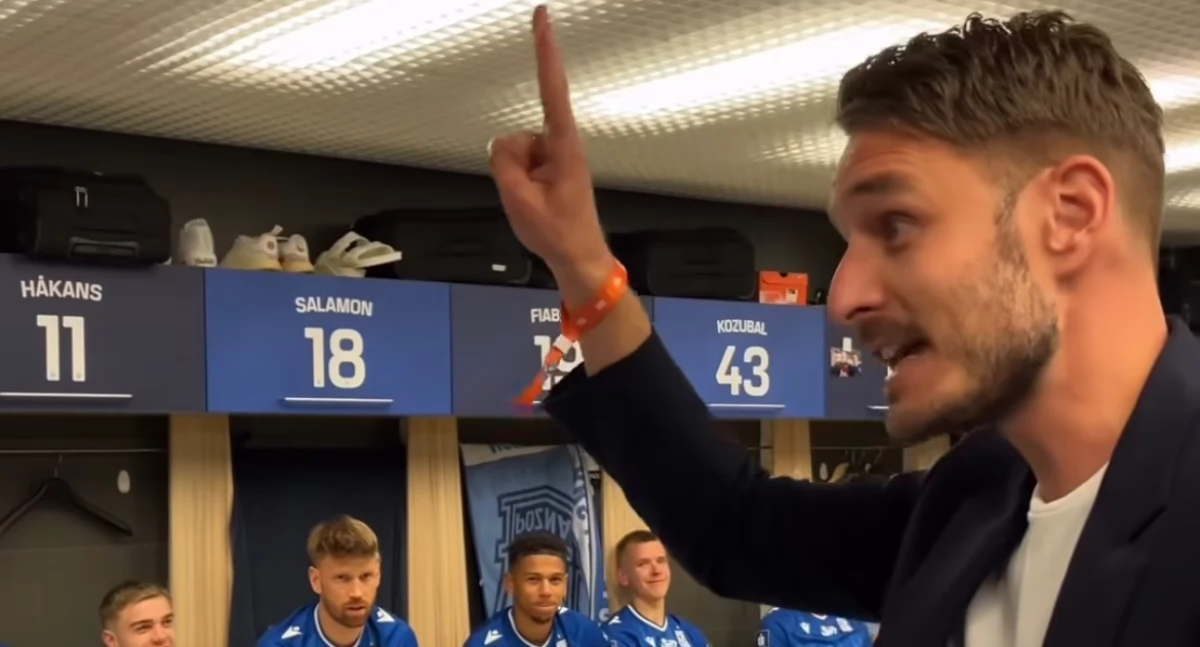 Piotr Rutkowski do piłkarzy: Bądźcie dumni. Karol Klimczak: Chcemy w Lidze Mistrzów zajść jak najdalej