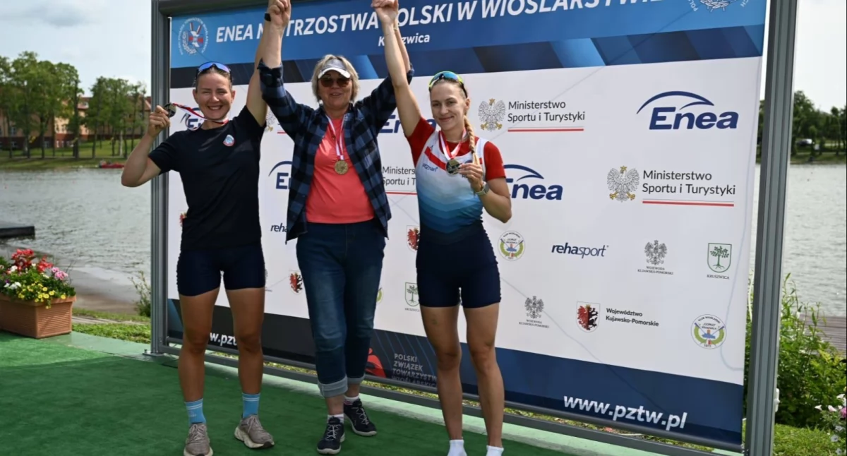 7 medali dla Poznania w Mistrzostwach Polski w Wioślarstwie. Jęchorek i Sobocińska trzy razy na podium