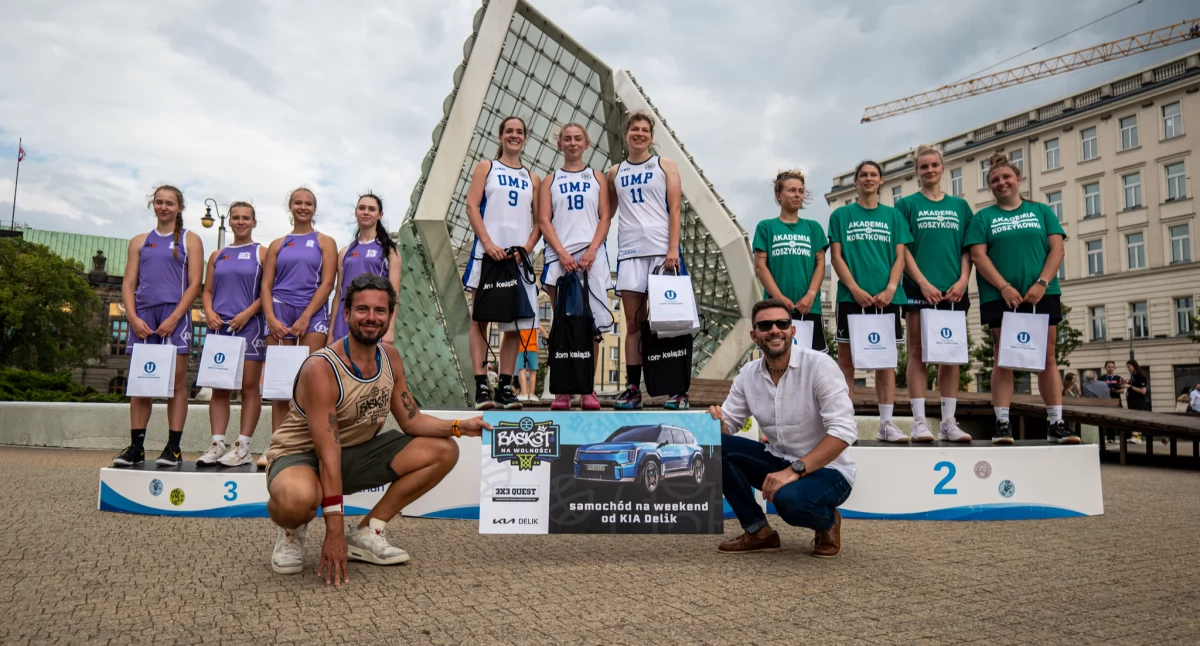 Basket na Wolności, czyli koszykówka 3x3 zawitała po latach do centrum Poznania    GALERIA