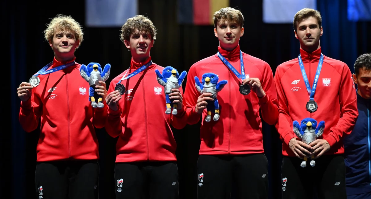 Poznańscy floreciści na podium Uniwersjady. Maciej Bem bohaterem