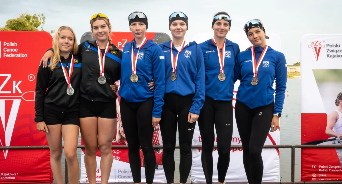 18 poznańskich medali na Mistrzostwach Polski U23 w Kajakarstwie  GALERIA