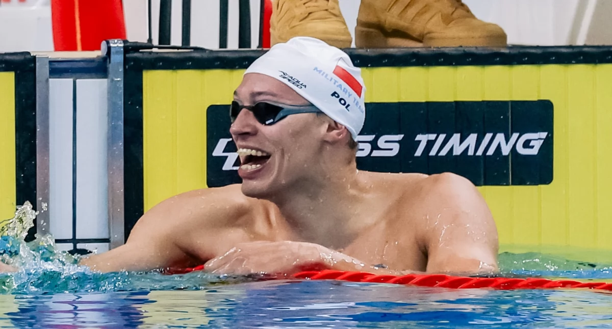 Co za debiut! Kacper Majchrzak ze złotem i rekordem świata
