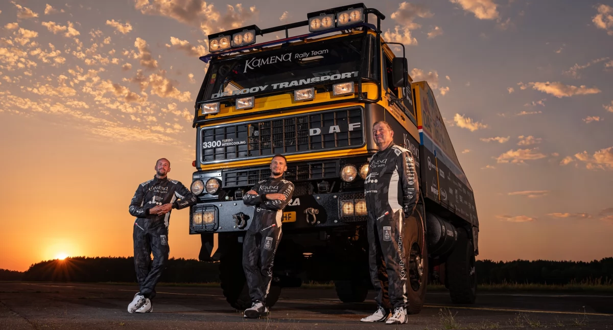 Ogromne zaskoczenie. Kamena Rally Team pojedzie w Dakarze ciężarówką DAF BULL   GALERIA ZDJĘĆ