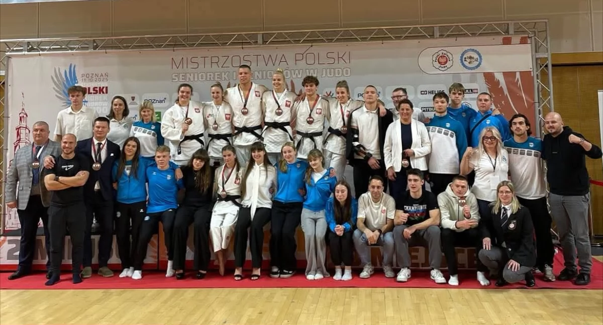 Siedem medali, w tym trzy złote. Akademia Judo Poznań najlepsza w Mistrzostwach Polski