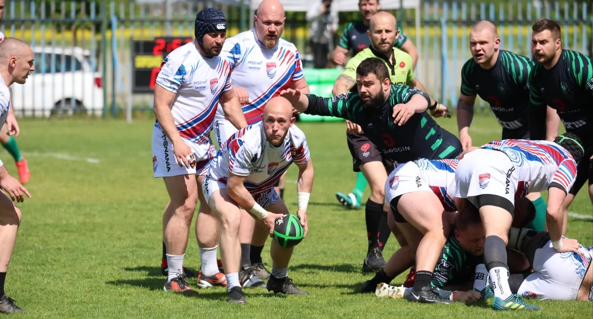 Emocjonujące derby w 1. Lidze rugby. Posnania lepsza od Sparty