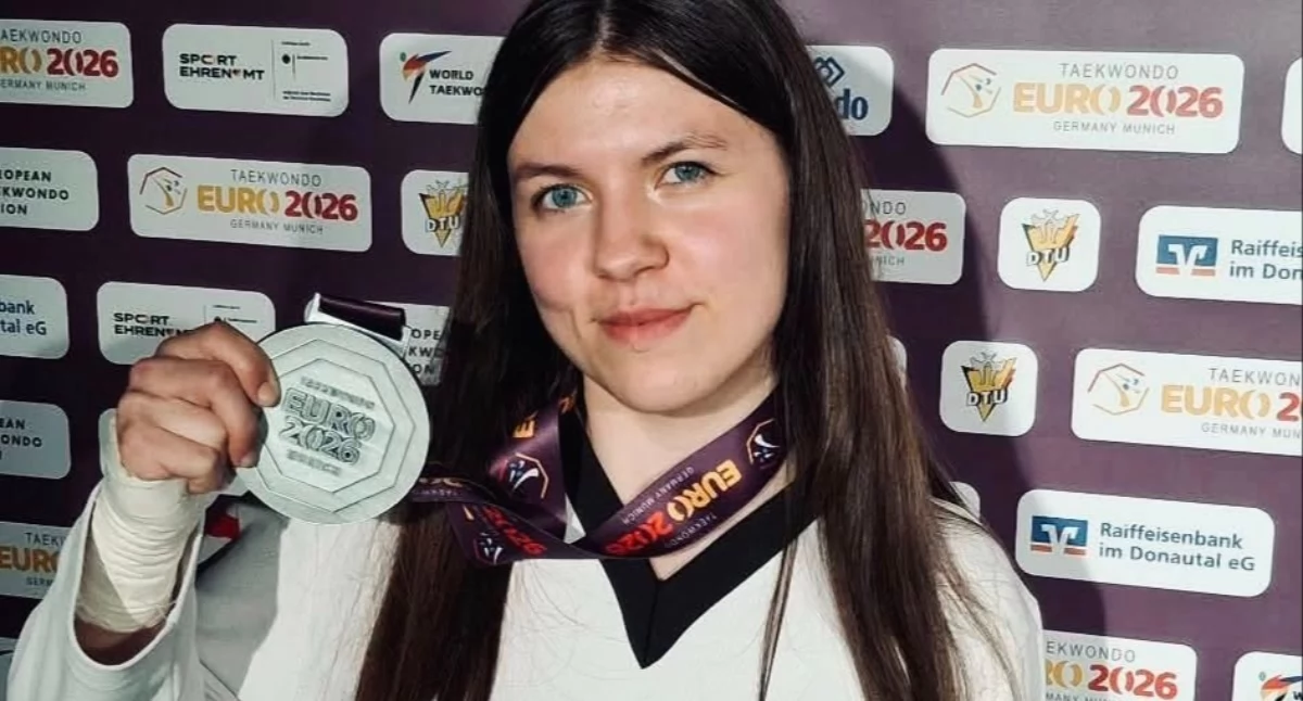 Patrycja Zewar z AZS-u Poznań wicemistrzynią Europy. 