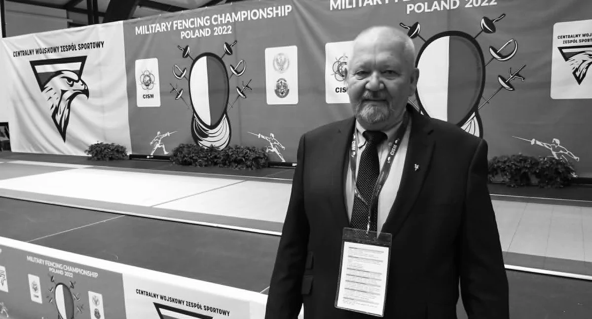 Nie żyje Stanisław Płociennik. Zasłużony i oddany działacz szermierki