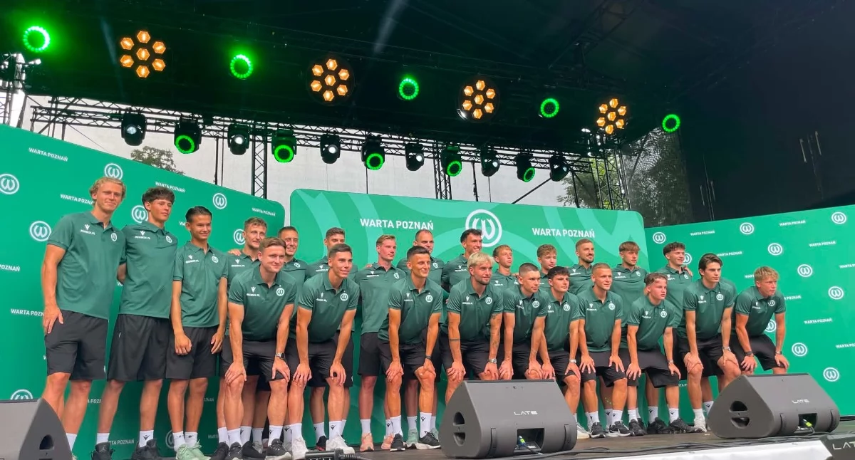 Leo Przybylak nowym kapitanem Zielonych, będą jeszcze transfery. Prezentacja Warty Poznań