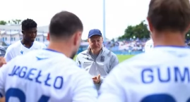 Lech Poznań po pierwszym sparingu. Trener: Spodziewamy się, że kolejni nasi przeciwnicy będą silniejsi 