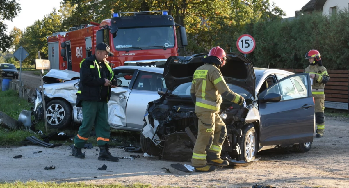 Wypadek w Kozłowie