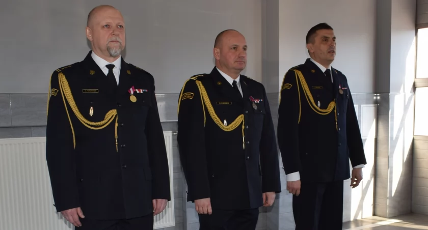 Pożegnanie komendanta