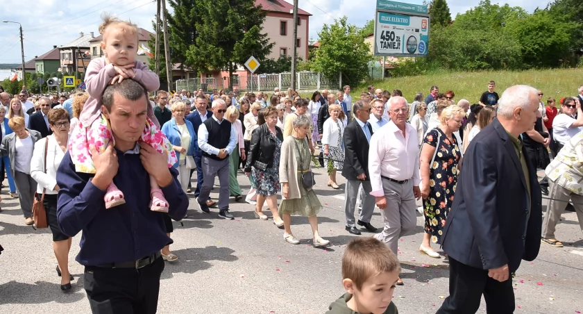 Procesja Bożego Ciała w Siemiatyczach