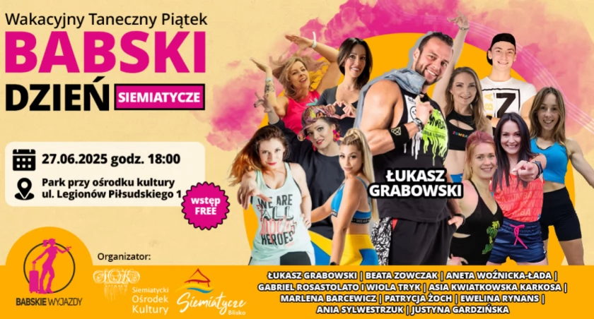 Wakacyjny Taneczny Piątek, czyli Babski Dzień w Siemiatyczach