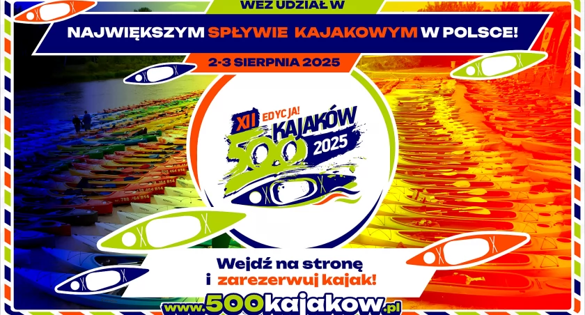 XII edycja 500 kajaków 2025