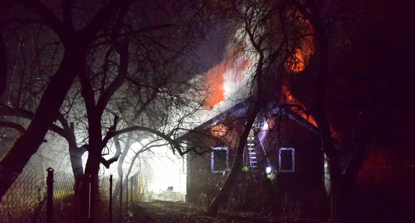 Pożar w Kajance. Dom nie nadaje się do zamieszkania