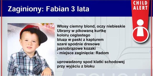Child Alert: Porwanie trzylatka