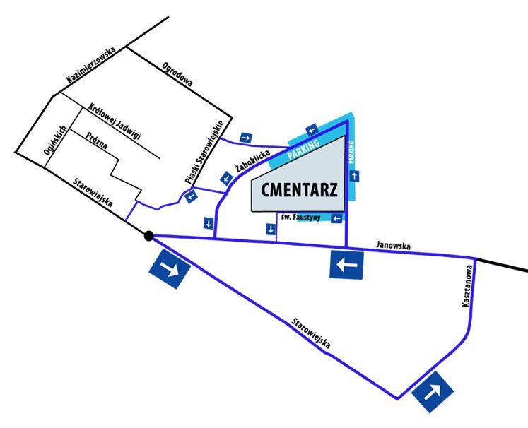 Dojazdy na cmentarze