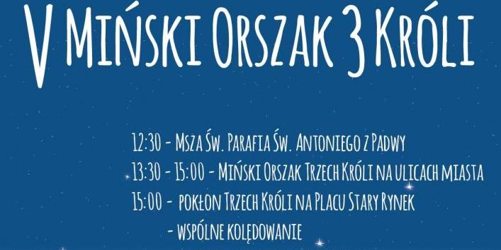 Miński Orszak Trzech Króli z wielbłądem