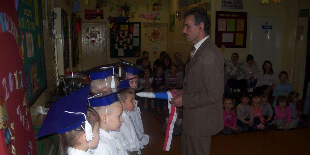 Ślubowanie uczniów klasy I w Czekanowie