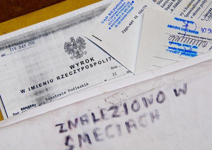  ZNALEZIONO W ŚMIECIACH 