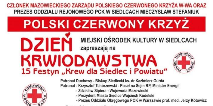 Dzień Krwiodawstwa i Festyn