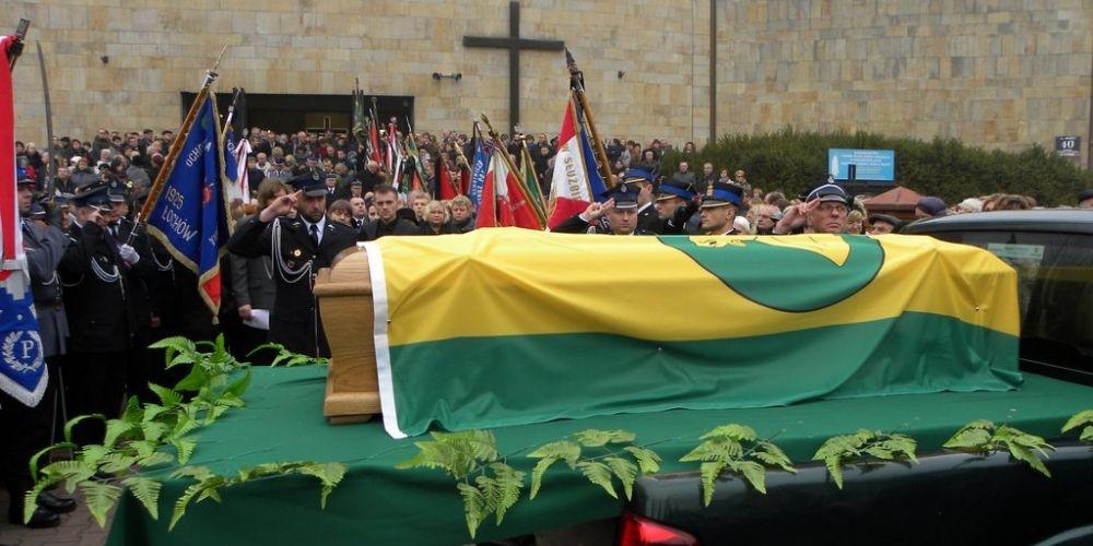 Ostatnia droga burmistrza Mariana Dzięcioła