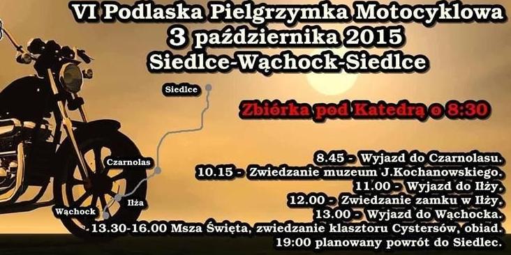 Na pielgrzymkę motocyklem