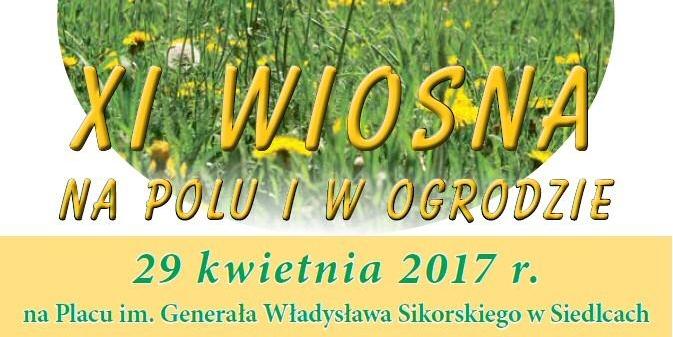 Wiosna na polu i w ogrodzie