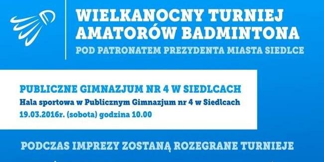 Turniej badmintona