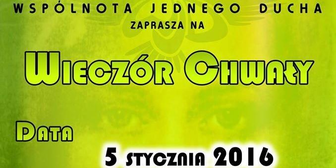 Pierwszy w nowym roku Wieczór Chwały