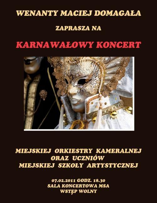 Karnawałowy koncert