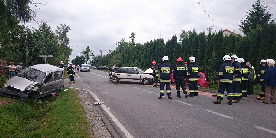 Zderzenie w Sabniach