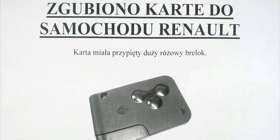 Zgubiona karta